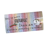 You're Fabulous, unicorn, Novelty, themed Chocolate Bar gift. For Birthdays, Christmas, Valentines, Anniversary, Easter, Mothers Day & Fathers Day (One Size, Mint Chocolate)