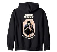 You're Funny I'll Get You Later Sarcasm Statement Zip Hoodie