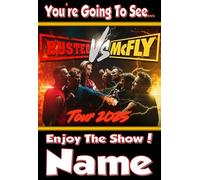 You're going to see BUSTED V McFLY - Personalised Greeting Card - thick, glossy, unique card for gifting tickets !