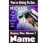 You're going to see MICHAEL The Experience Spectacular Tribute Show - Personalised Greeting Card - thick, glossy, unique card for gifting tickets !