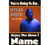 You're going to see Myles Smith ! - Personalised Surprise Tickets Card ! Ideal To Gift Surprise Tickets For The Show !