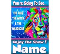 You're going to see The Lion, The Witch & The Wardrobe Musical - Personalised Greeting Card - thick, glossy, unique card for gifting tickets !