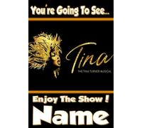 You're going to see Tina Turner The Musical - Personalised Greeting Card - thick, glossy, unique card for gifting tickets !
