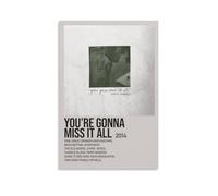 You're Gonna Miss It Al-Modern Baseball Creative Waterproof Decorative Paintings Free of Framing Directly Pasted with Moisture-proof And Anti Fouling Materials Living Room Bedroom Hanging Paintings Ar