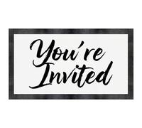 'You're Invited' Pet Feeding Mat (PM00027265)
