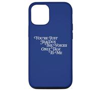 You're Just Jealous The Voices Only Talk To Me Kidding Comic Case for iPhone 12/12 Pro