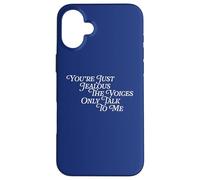 You're Just Jealous The Voices Only Talk To Me Kidding Comic Case for iPhone 16 Plus