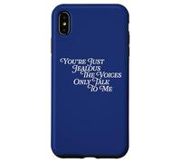 You're Just Jealous The Voices Only Talk To Me Kidding Comic Case for iPhone XS Max