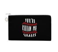 You're Killing Me Smalls Baseball Canvas Coin Pouch Wallet Slim Purse Card Holder