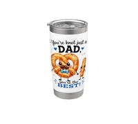 You're Knot Just a Dad Pretzel Pun Father Stainless Steel Insulated Tumbler