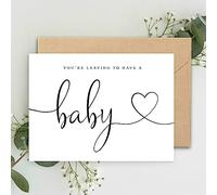 You're leaving to have a Baby A5 Card with envelope, Maternity Leave Card, Having a Baby Card, New Mum to be Card, Maternity Leave work