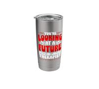 You're Looking At A Future Speech and Language Therapist Stainless Steel Insulated Tumbler