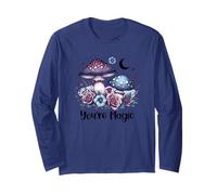 You're Magic Mushroom Moon Floral Fantasy Long Sleeve T-Shirt