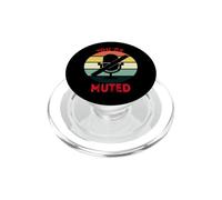You're Muted Audio Microphone Funny Virtual Meetings PopSockets PopGrip for MagSafe