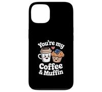 You're My Coffee And Muffin Cute Couple Breakfast Lovers Case for iPhone 13