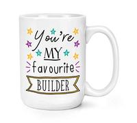 You're My Favourite Builder Stars 15oz Large Mug Cup