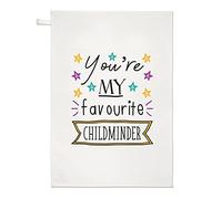 You're My Favourite Child Minder Stars Tea Towel Dish Cloth