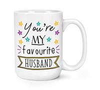 You're My Favourite Husband Stars 15oz Large Mug Cup