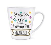 You're My Favourite Manager Stars 12oz Latte Mug Cup