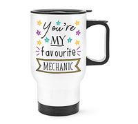 You're My Favourite Mechanic Stars Travel Mug Cup with Handle