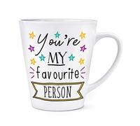 You're My Favourite Person Stars 12oz Latte Mug Cup