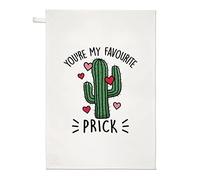 You're My Favourite Prick Cactus Tea Towel Dish Cloth