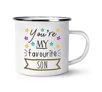You're My Favourite Son Stars Enamel Mug Cup