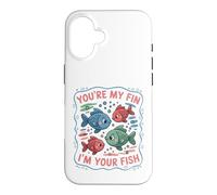 You're My Fin I'm Your Fish Aquatic Love Case for iPhone 16