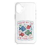 You're My Fin I'm Your Fish Aquatic Love Case for iPhone 16 Plus