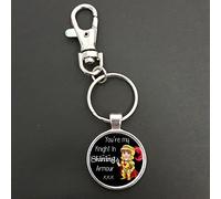 You're My Knight in Shining Armour Pendant On A Spring Hook Keyring Bag Tag Ideal Birthday Valentines Day Gift N830