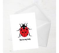 You're My Lady Greetings Card - Standard Card