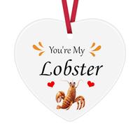 You're My Lobster Ornament for Boyfriend Girlfriend Best Friend Birthday Christmas Ornament for Husband Wife Anniversary Valentine's Day Gifts for Men Women