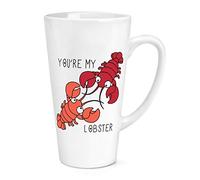 You're My Lobster Quote 17oz Large Latte Mug Cup