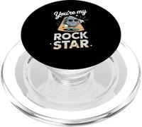 Youre My Rock Star Cute Rock Singer Cartoon Fun PopSockets PopGrip for MagSafe