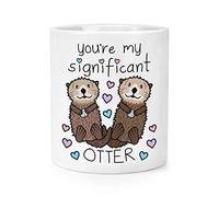 You're My Significant Otter Makeup Brush Pencil Pot