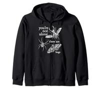 You're Not Alone, There are Bugs Zip Hoodie