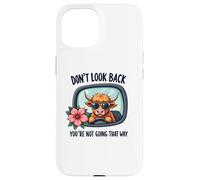 You're Not Going That Way Motivational Highland Cow Case for iPhone 15