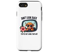 You're Not Going That Way Motivational Highland Cow Case for iPhone SE (2020) / 7/8