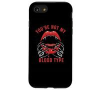 You're Not My Blood Type Vampire Lips Case for iPhone SE (2020) / 7/8