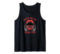 You're Not My Blood Type Vampire Lips Tank Top