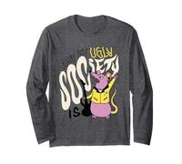 You're Not Ugly. Society is - Punk Rat Long Sleeve T-Shirt