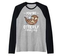 Youre Otterly Amazing Raglan Baseball Tee