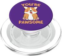You're Pawsome Kawaii Cute Funny Dog PopSockets PopGrip for MagSafe