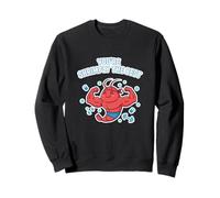 You're Shrimply The Best Motivational Fitness Pun Humor Joke Sweatshirt