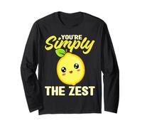 Youre Simply The Zest Kawaii Lemon Cute Pun Long Sleeve T-Shirt