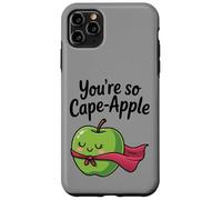 You're So Cape-Apple Cute Apple Pun Design Case for iPhone 11 Pro Max
