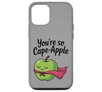 You're So Cape-Apple Cute Apple Pun Design Case for iPhone 12/12 Pro