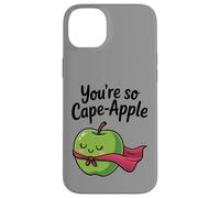 You're So Cape-Apple Cute Apple Pun Design Case for iPhone 14 Plus