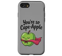 You're So Cape-Apple Cute Apple Pun Design Case for iPhone SE (2020) / 7/8