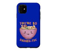 You're So Ramen-tic Cute Kawaii Noodles Pun Case for iPhone 11